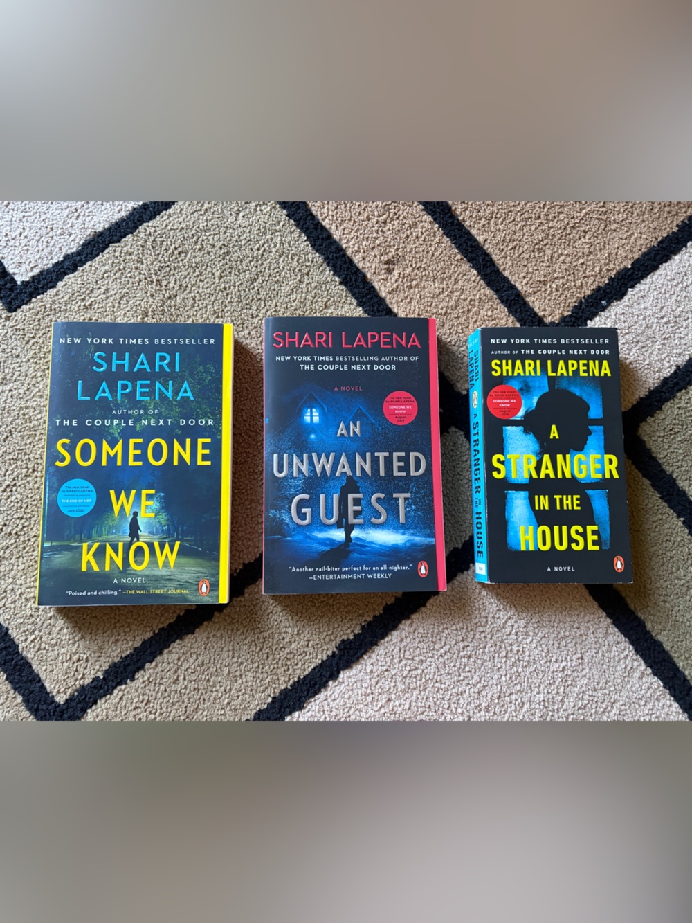 Shari Lapena paperback books